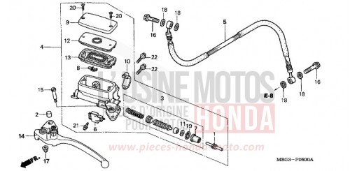 MAITRE-CYLINDRE VFR800FIX de 1999